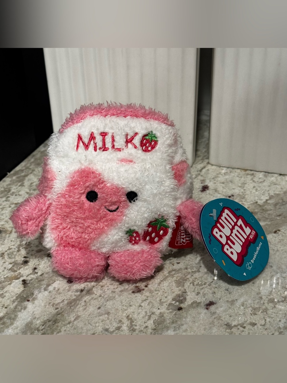 Bum Bumz Sunday the Strawberry Milk Plush Toy